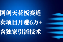 每日网创天花板赛道，卖项目月赚6万+，含独家引流技术（共26节课）12-13福缘网