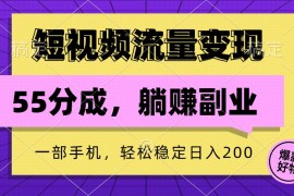 2024最新短视频流量变现，一部手机躺赚项目,轻松稳定日入20009-12福缘网