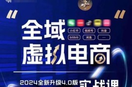 赚钱项目全域虚拟电商4.0实战为主，理论为辅，5大「黄金赚钱虚拟赛道」，颠覆式的创新玩法交付便宜07月05日冒泡网VIP项目