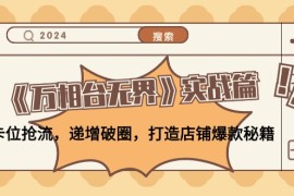 最新项目（12437期）《万相台无界》实战篇：卡位抢流，递增破圈，打造店铺爆款秘籍-无水印09-03中创网