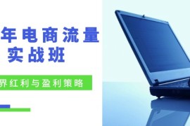 热门项目（12168期）24年电商流量实战班：无界红利与盈利策略，终极提升/关键词优化/精准&#8230;08-16中创网