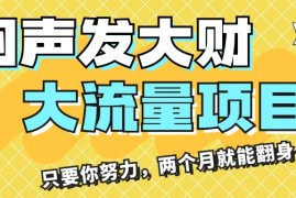 每天（11688期）闷声发大财，大流量项目，月收益过3万，只要你努力，两个月就能翻身便宜07月19日中创网VIP项目