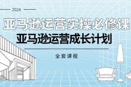 实战（11668期）亚马逊运营实操必修课，亚马逊运营成长计划（全套课程）便宜07月18日中创网VIP项目