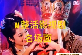 赚钱项目（11652期）AI整活“影视名场面”发一条爆一条，无脑撸分成收益，日入1000+便宜07月16日中创网VIP项目