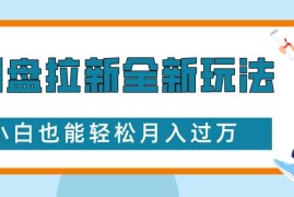 每天网盘拉新全新玩法，免费复习资料引流大学生粉二次变现，小白也能轻松月入过W【揭秘】12-14冒泡网