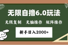 简单项目（13624期）年底无限撸6.0新玩法，单机一小时18块，无脑批量操作日入2000+12-09中创网