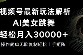 热门项目（12420期）视频号最新暴利玩法揭秘，轻松月入30000+09-02中创网