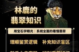 林鹿的翡翠知识，​用宝石眼光，系统全面的看懂翡翠，06月24日冒泡网VIP项目