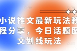 2024最新小说推文最新玩法教程分享，今日话题图文划线玩法11-30冒泡网