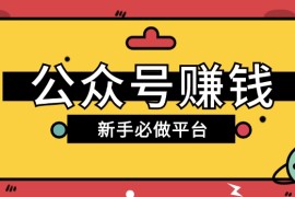 公众号赚钱玩法，新手小白不开通流量主也能接广告赚钱【保姆级教程】，06月24日福缘网VIP项目