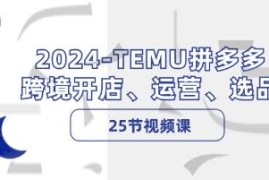 TEMU拼多多·跨境开店，运营、选品加抖音号运营