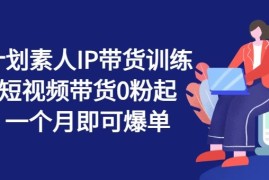 每天繁星计划素人IP带货训练营，短视频带货0粉起号，一个月即可爆单便宜07月18日冒泡网VIP项目