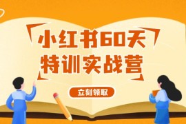 简单项目小红书60天特训实战营（系统课）从0打造能赚钱的小红书账号（55节课）便宜08月11日福缘网VIP项目