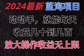 热门项目（11470期）有手就行的2024全新蓝海项目，每天1小时收益几十到几百，可放大操作收&#8230;便宜07月06日中创网VIP项目