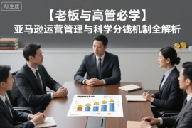 【老板与高管必学】亚马逊运营管理与科学分钱机制全解析