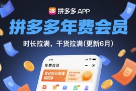 拼多多年费会员，实经验分享操，时长拉满，干货拉满(更新12月)