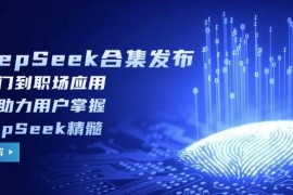 赚钱项目DeepSeek合集发布，从入门到职场应用，全面助力用户掌握DeepSeek精髓02-23福缘网