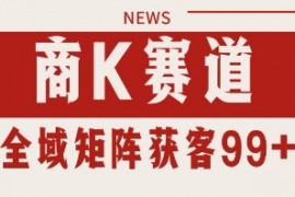 小红书某音商K赛道引流获客 自热矩阵日引200+【揭秘】