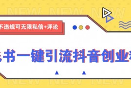 手机创业飞书一键引流抖音创业粉，不违规可无限私信+评论02-16福缘网