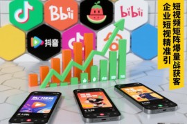 企业短视频精准引流矩阵获客，短视频矩阵爆量战法
