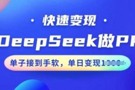 实战用DeepSeek做PPT，快速变现，单子接到手软，单日变现多张02-21冒泡网