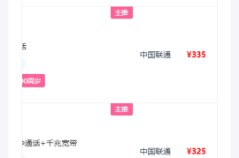 大流量卡项目：号卡推广