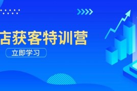 赚钱项目实体店获客特训营：从剪辑发布到运营引导，揭秘实体企业线上获客全攻略02-17福缘网