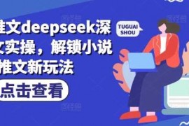 每天小说推文deepseek深度改文实操，解锁小说推文新玩法02-25冒泡网