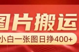 每天图片搬运+AI，小白也可靠一张图日入4张，详细实操流程02-13冒泡网