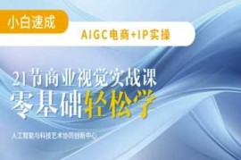 简单项目AIGC电商必备实操：21节平面设计实战课，教你玩转AI03-14冒泡网