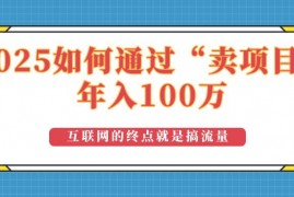 创业项目（14181期）2025年如何通过“卖项目”实现100万收益：最具潜力的盈利模式解析02-14中创网