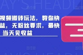 最新项目头条最新视频搬砖玩法，教你快速做出收益，无粉丝要求，最快当天见收益03-09冒泡网