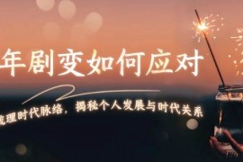 创业项目某付费文章：百年剧变如何应对，为你梳理时代脉络，揭秘个人发展与时代关系01-02福缘网