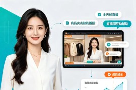 淘宝无人直播项目｜数字人直播带货AI解决方案，24小时无人值守开播，数字人自动讲解商品卖点，轻松赚取佣金【揭秘】